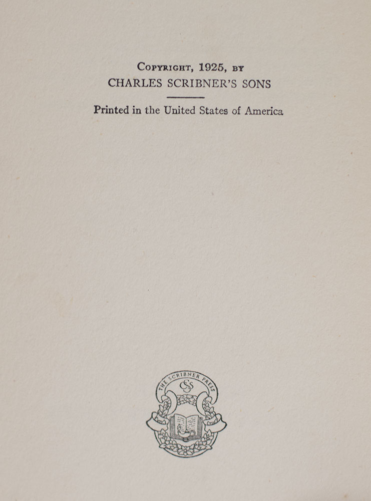 The Works of F. Scott Fitzgerald. This Side of Paradise, Flappers and Philosophers, Tales of the Jazz Age, The Vegetable The Great Gatsby, All the Sad Young Men, Taps at Reveille, Tender is the Night, The Last Tycoon.