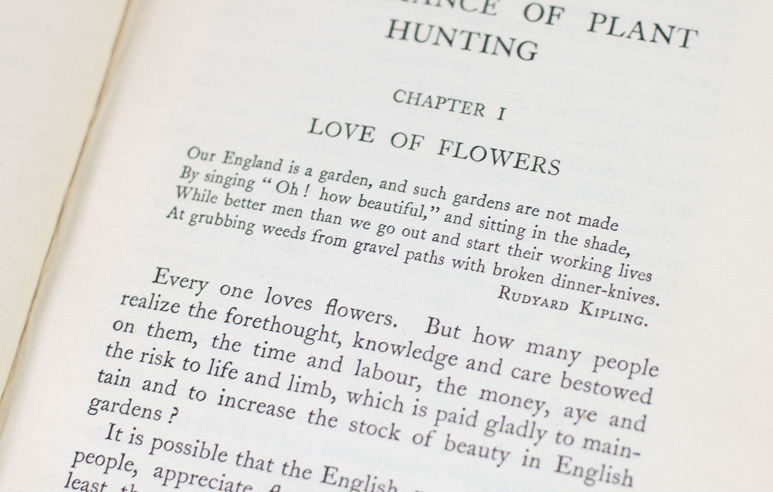The Romance of Plant Hunting.