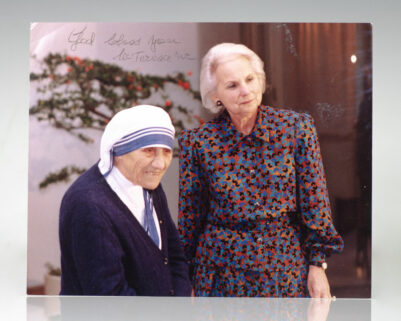 Mother Teresa Signed Photograph.