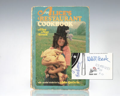 Alice's Restaurant Cookbook.