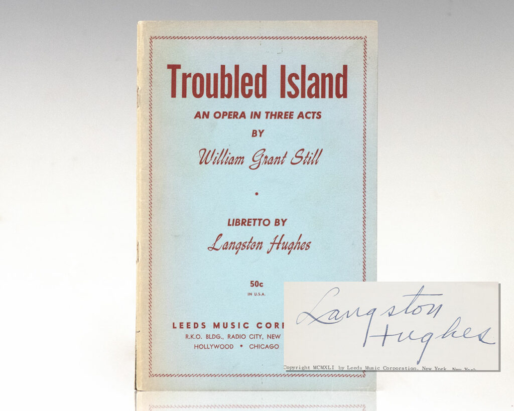 Troubled Island. An Opera in Three Acts.