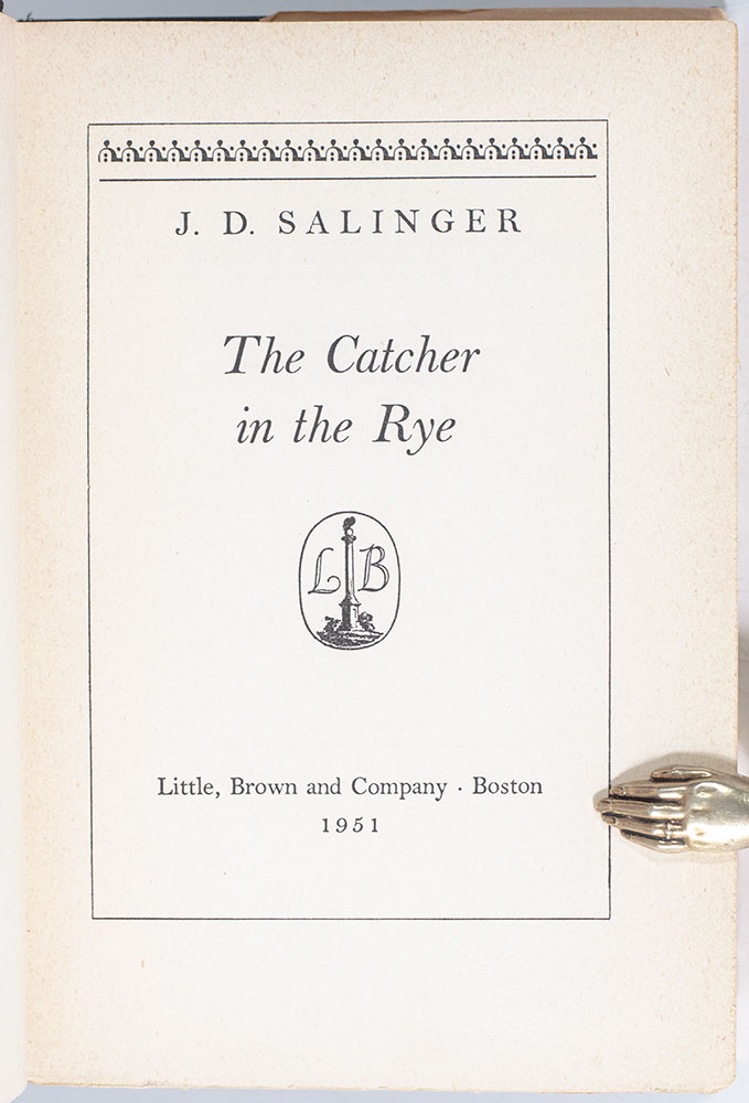 The Catcher In The Rye.