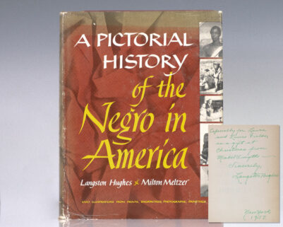 A Pictorial History of the Negro in America.