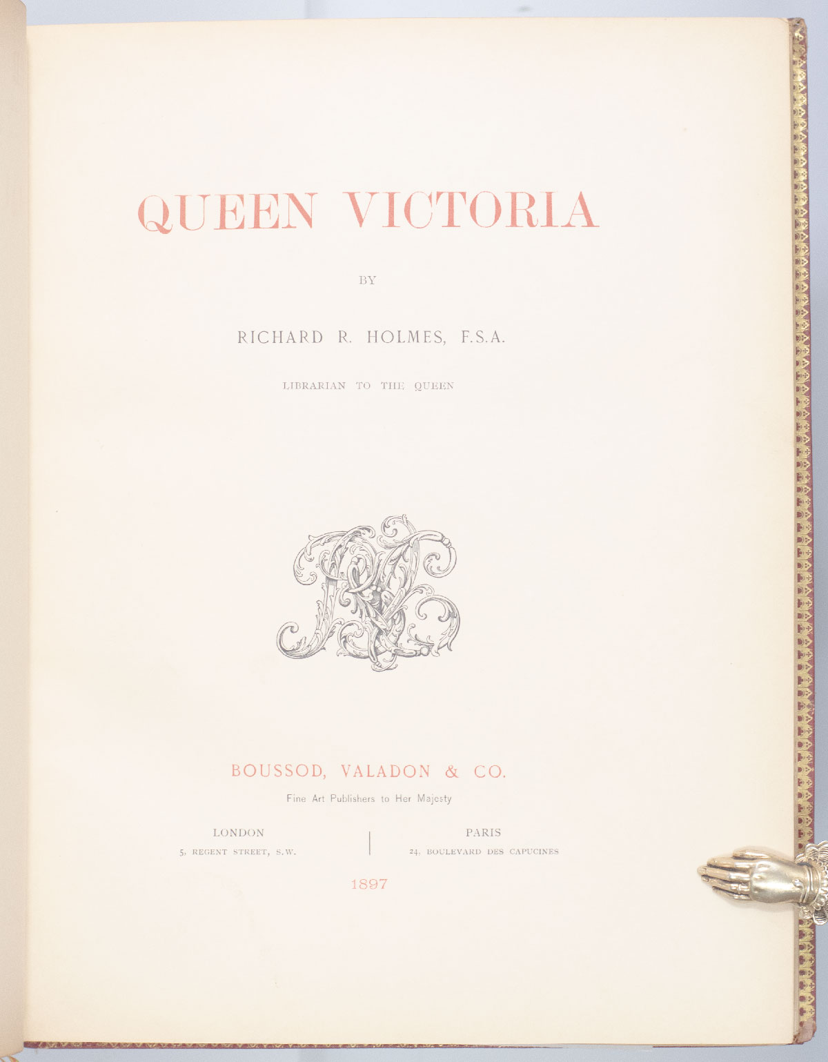 Queen Victoria.