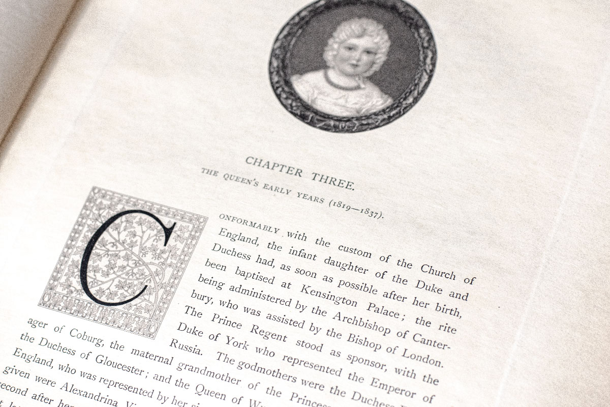 Queen Victoria.