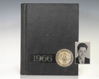 Bill Clinton 1966 Georgetown University Yearbook.