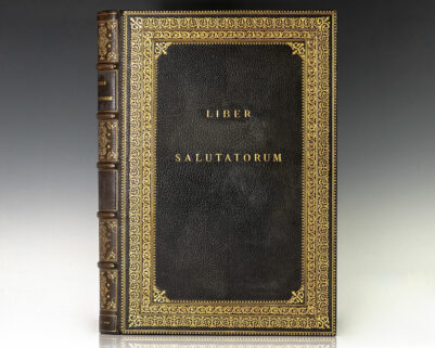 19th Century Victorian Era Blank Guest Book.