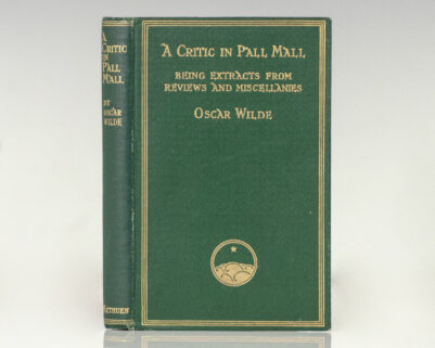 A Critic in Pall Mall: Beings Extracts From Reviews and Miscellanies.