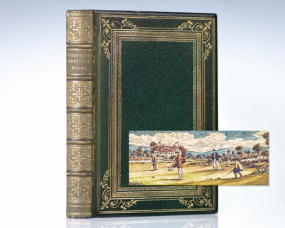 The Poetical Works of Oliver Goldsmith, M.B. and Professor of Ancient History in the Royal Academy of the Arts. [Fore-edge Painting].