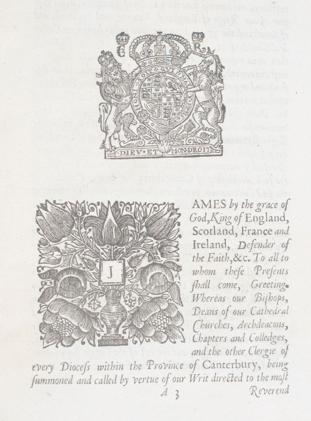 Constitutions and Canons Ecclesiastical, Treated Upon by the Bishop of London, President of the Convocation For the Province of Canterbury, and the Rest of the Bishops and Clergie of the said Province: And Agreed upon with the Kings Majesties License in their Synod begun at London, Anno Domini 1603.