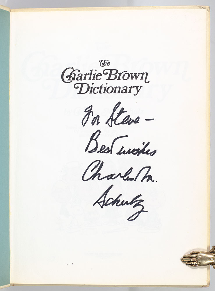 The Charlie Brown Dictionary.