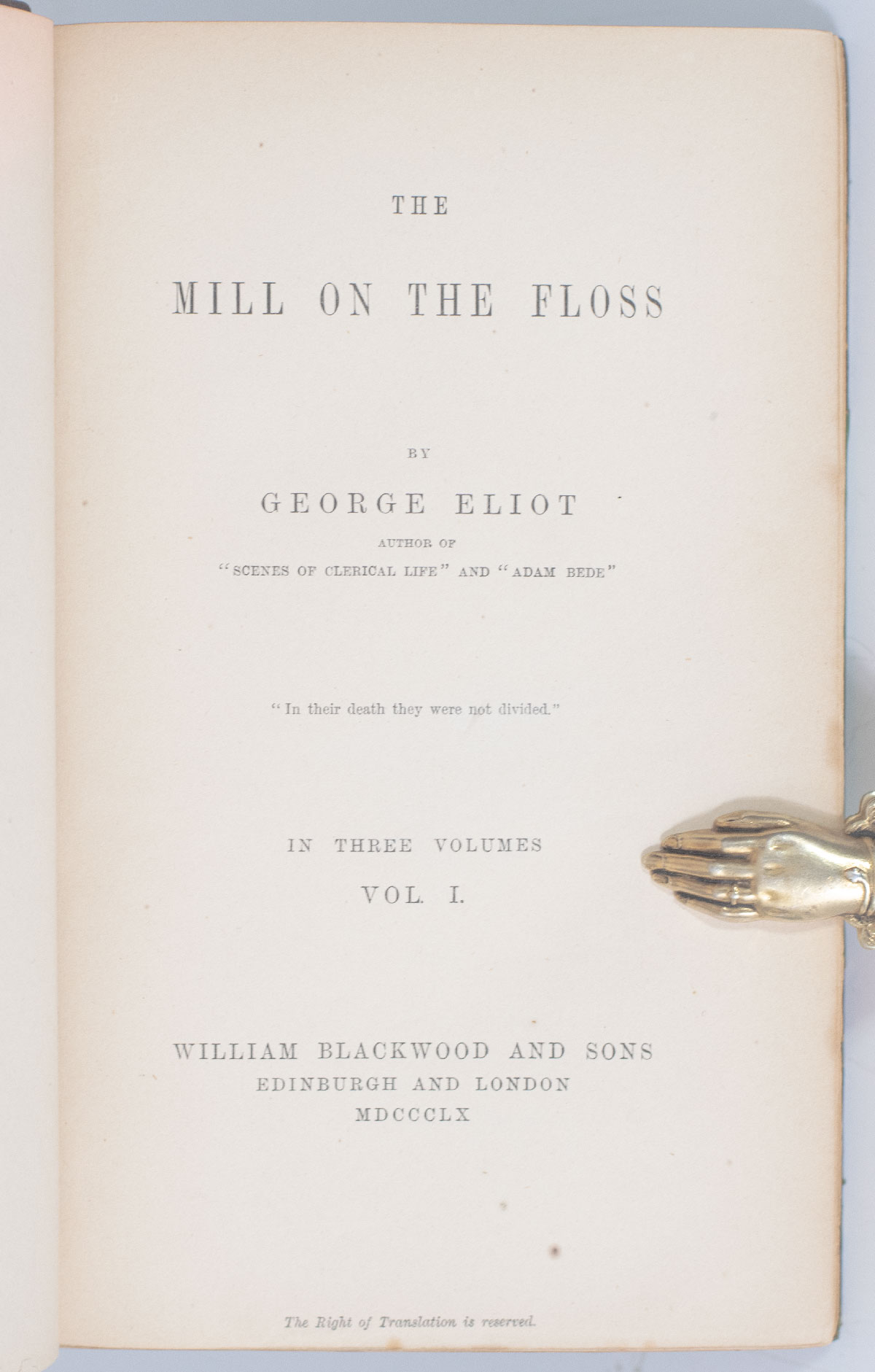 The Mill On The Floss.