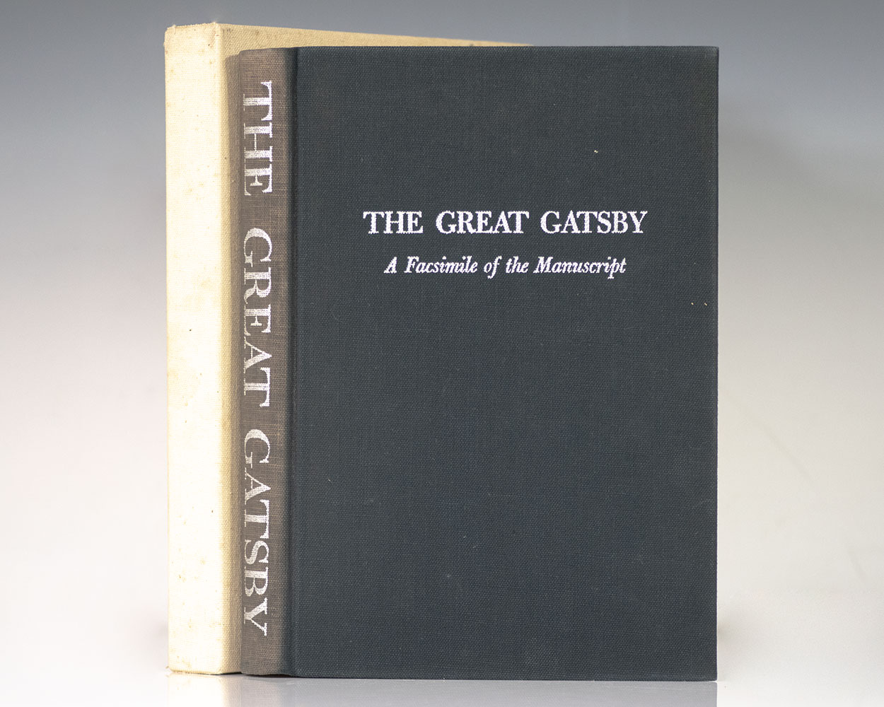 The Great Gatsby Manuscript Facsimile.