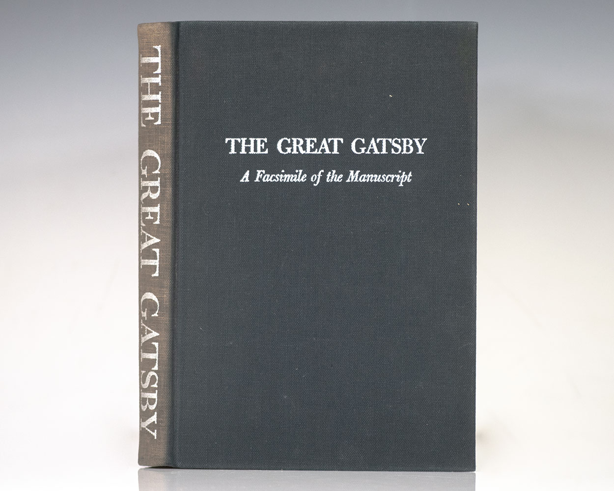 The Great Gatsby Manuscript Facsimile.
