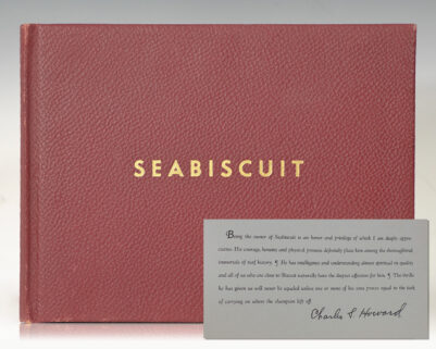 Seabiscuit: The Saga of a Great Champion.