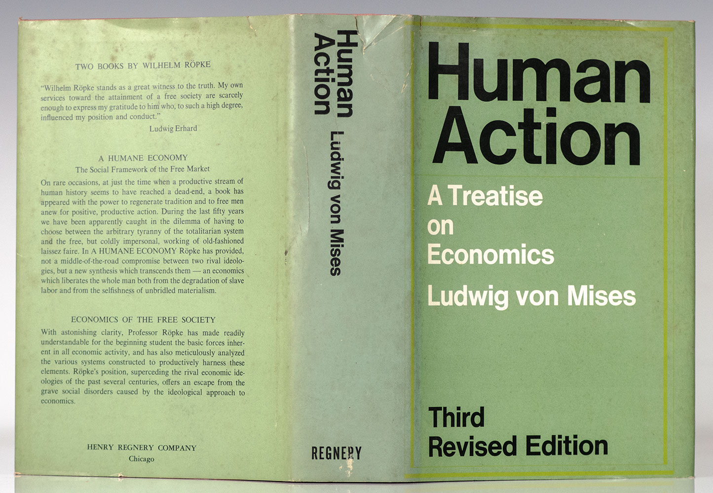 Human Action: A Treatise on Economics.