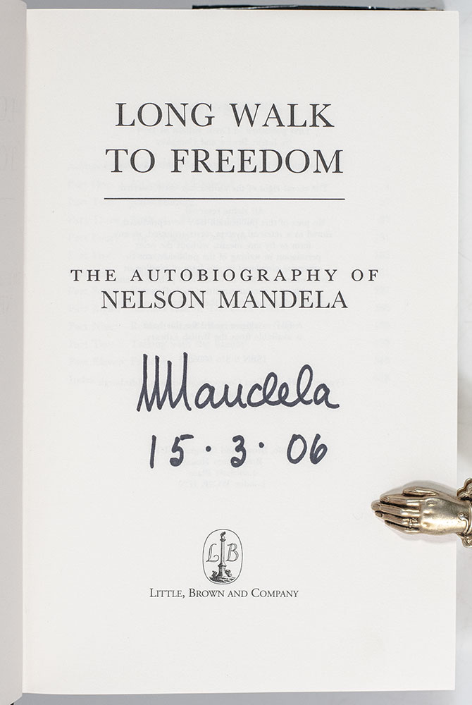 Long Walk To Freedom: The Autobiography of Nelson Mandela.
