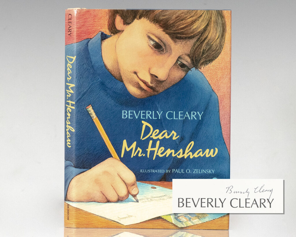 Dear Mr. Henshaw.