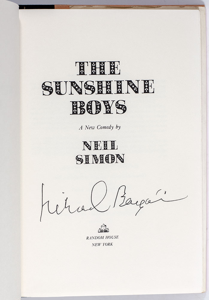 The Sunshine Boys.