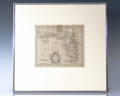 A New and Accurate Map of East and West Florida. Drawn from the best Authorities. [18th Century Map of Florida].