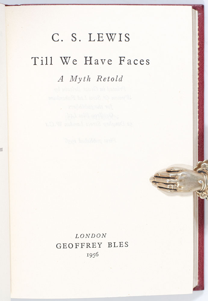 Till We Have Faces: A Myth Retold.