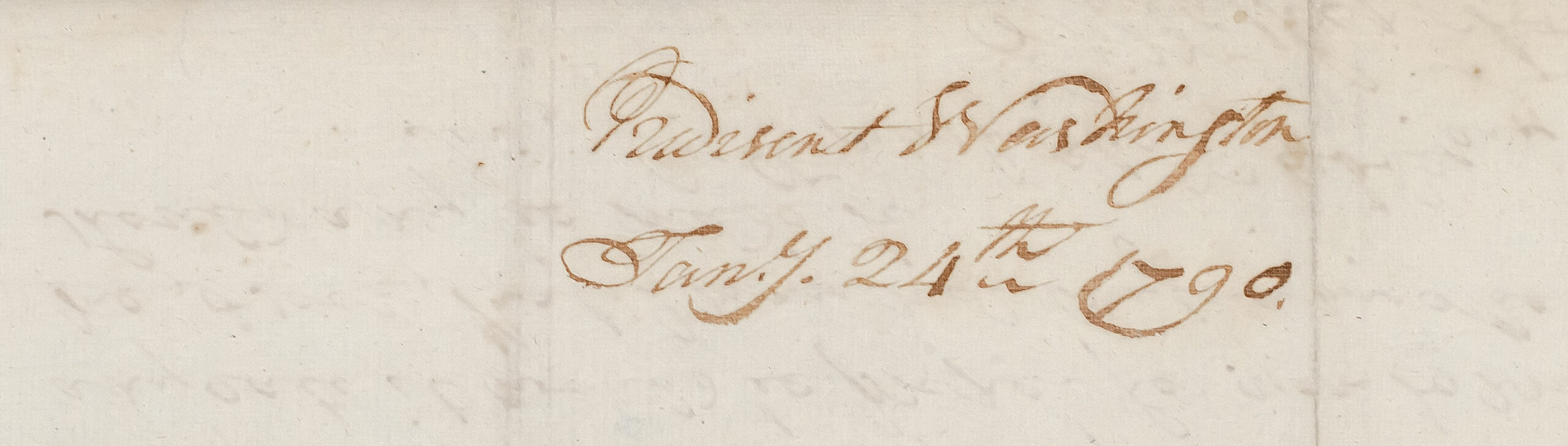 George Washington Autograph Letter Signed.