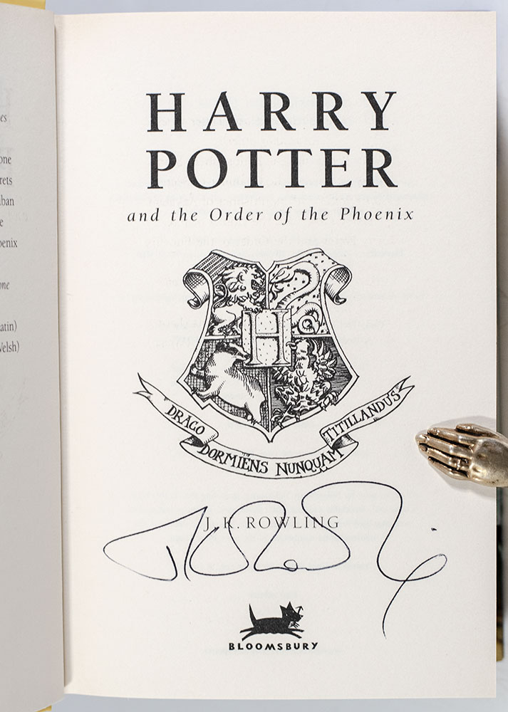 Harry Potter and the Order of the Phoenix.