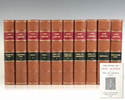 The Novels of Jane Austen [Pride and Prejudice, Sense and Sensibility, Northanger Abbey, Persuasion, Mansfield Park, and Emma].