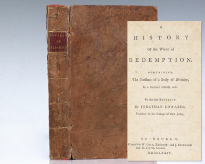 A History of the Work of Redemption.