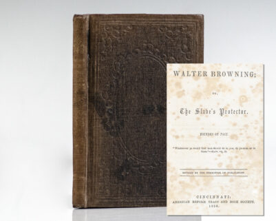 Walter Browning; or, The Slave's Protector. Founded on Fact.