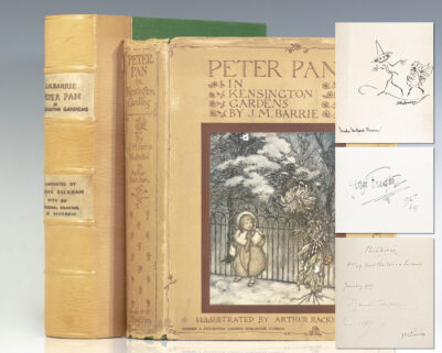 Peter Pan in Kensington Gardens.