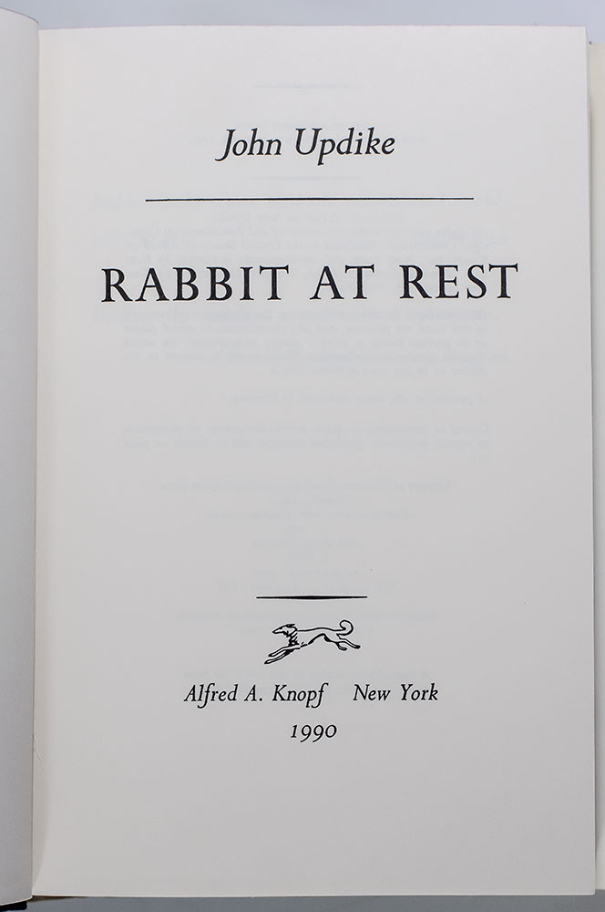 Rabbit At Rest.