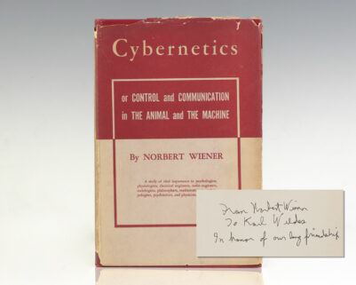 Cybernetics or Control and Communication in the Animal and the Machine.