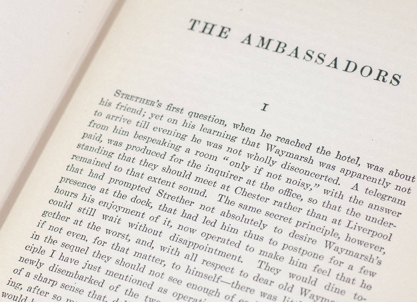 The Ambassadors.