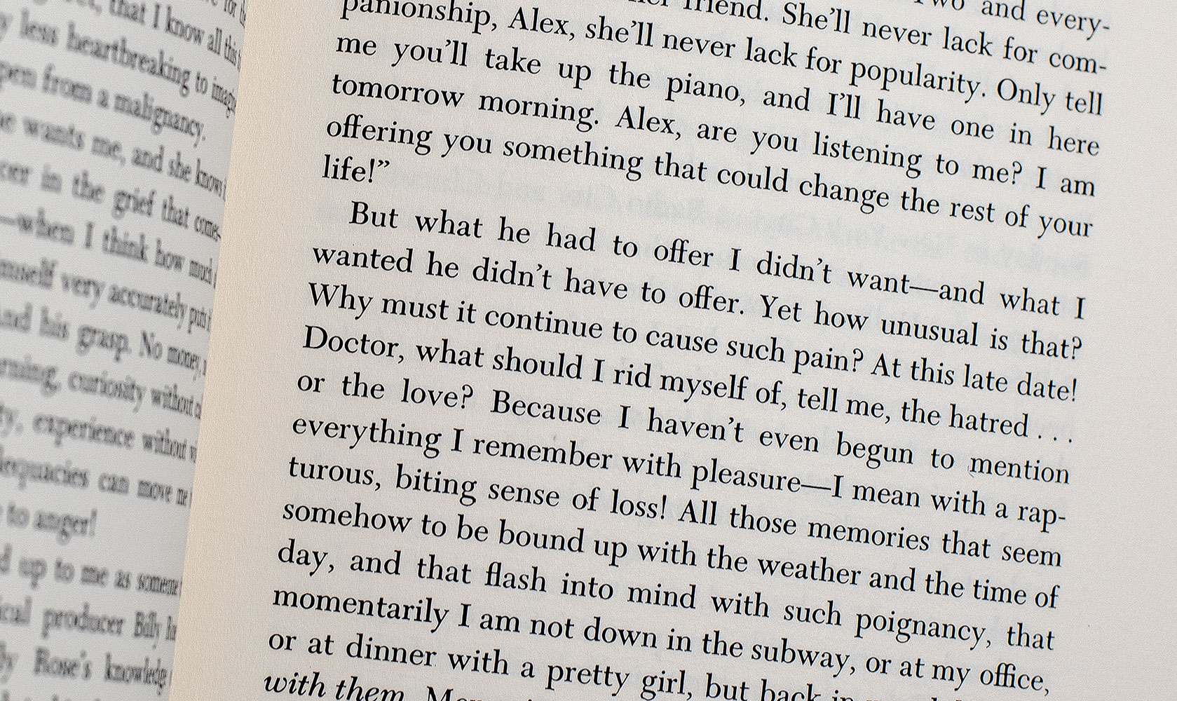 Portnoy's Complaint.