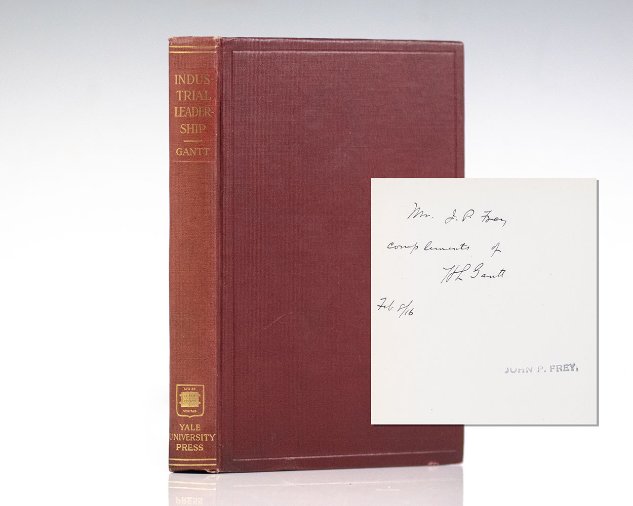Industrial Leadership: Addresses Delivered in the Page Lecture Series, 1915, Before the Senior Class of the Sheffield Scientific School, Yale University.