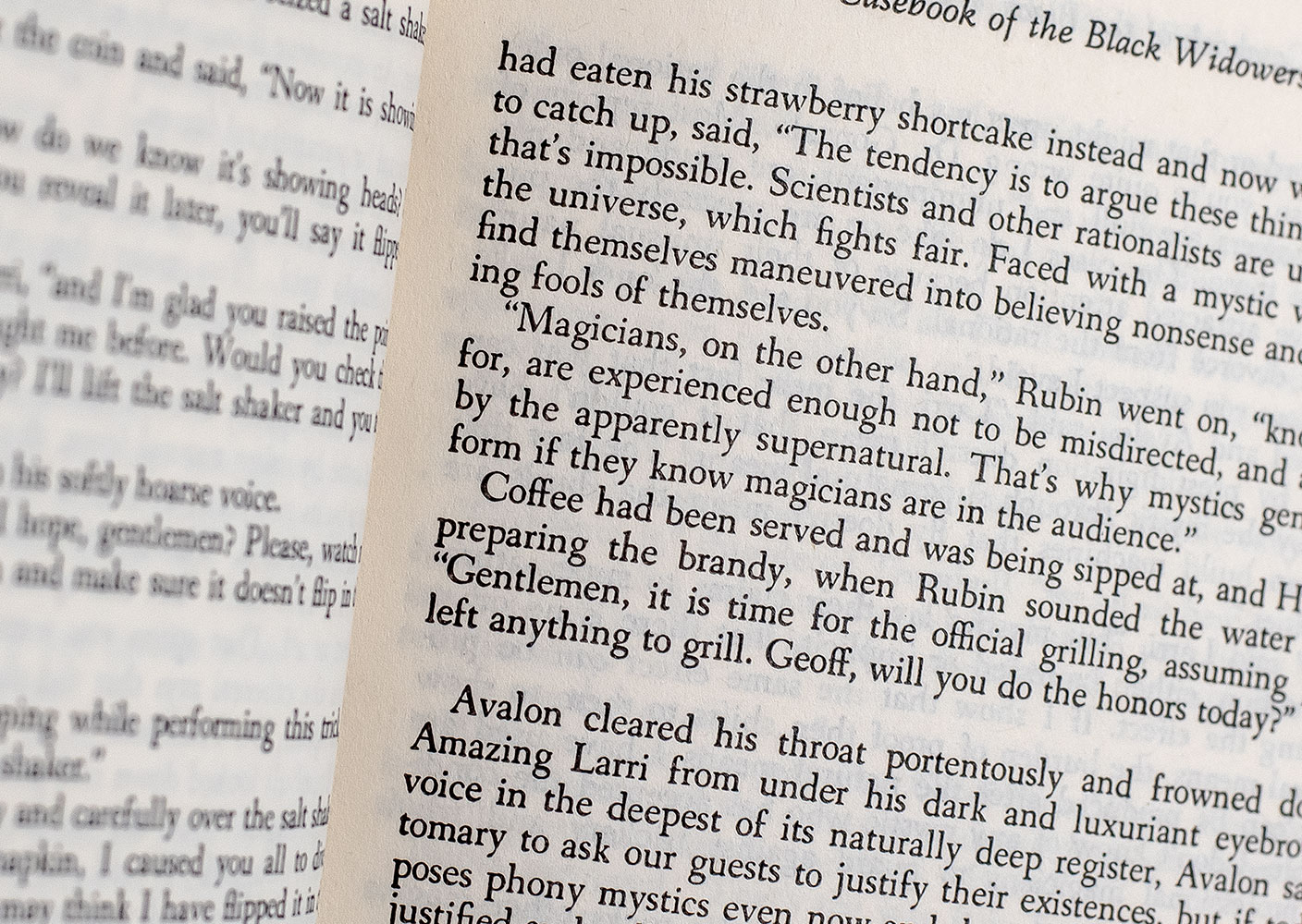 Casebook of the Black Widowers.