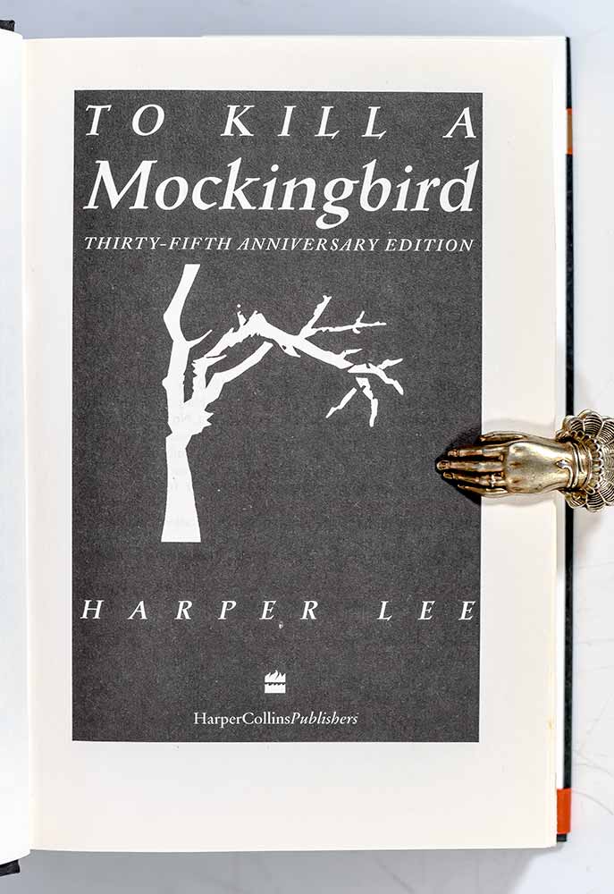 To Kill A Mockingbird.