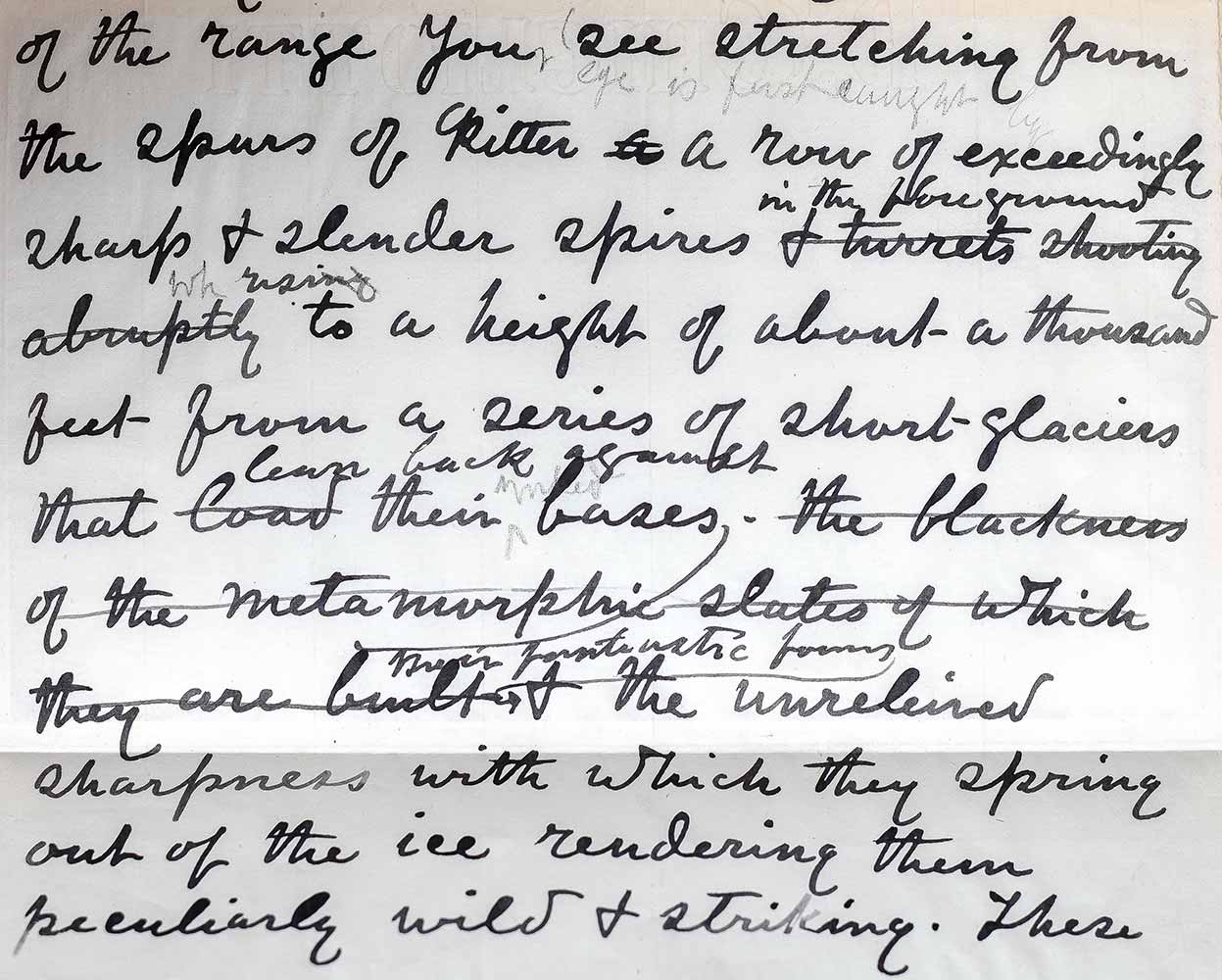 The Writings of John Muir: The Manuscript Edition.