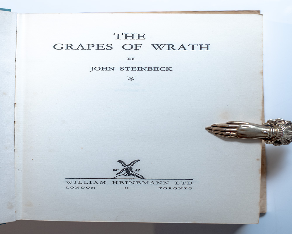 The Grapes of Wrath.