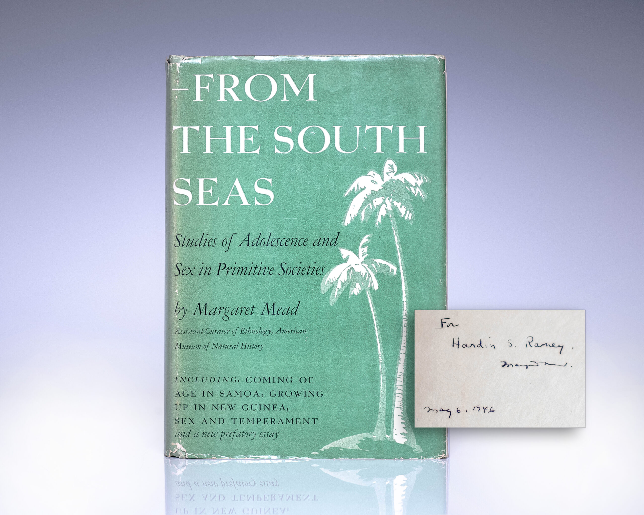 From the South Seas: Studies of Adolescence and Sex in Primitive Societies.