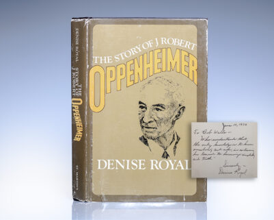 The Story of J. Robert Oppenheimer.