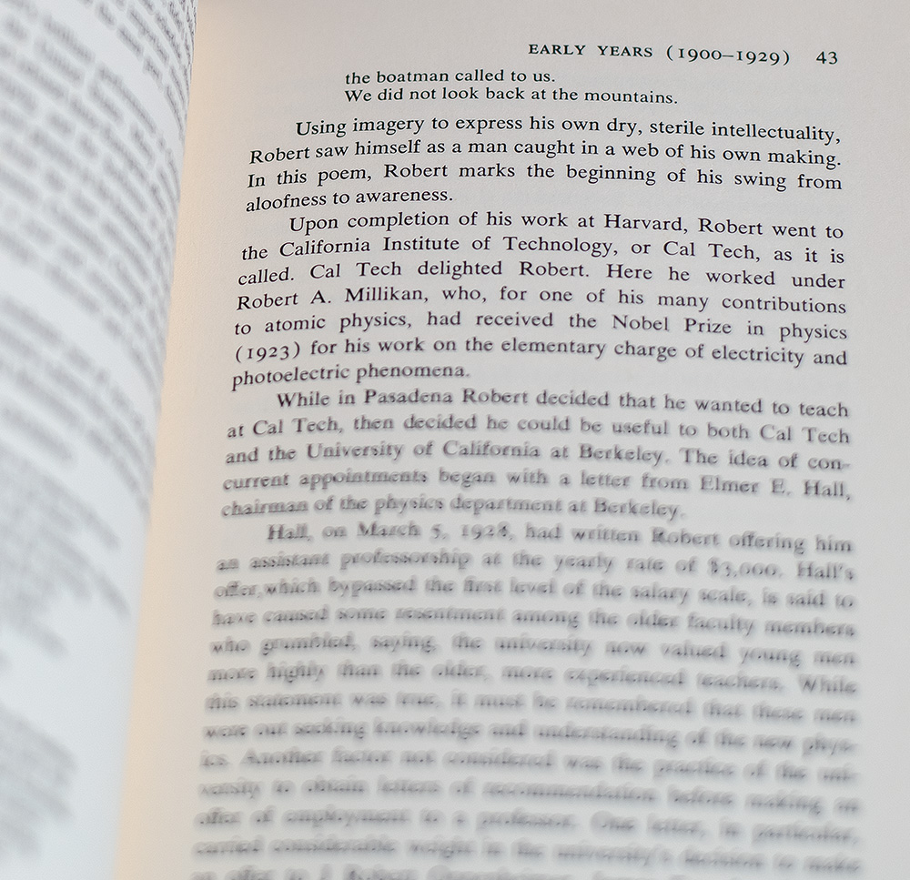 The Story of J. Robert Oppenheimer.