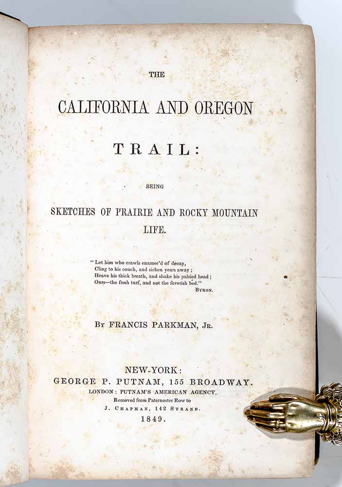 The California and Oregon Trail.
