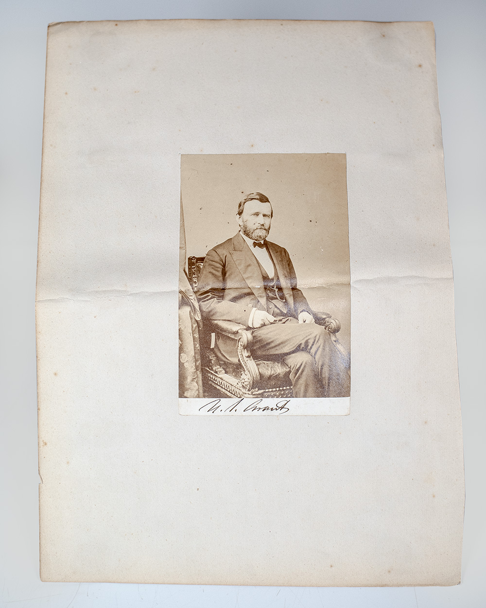 Ulysses S. Grant Treaty of Washington Signed Document Collection.