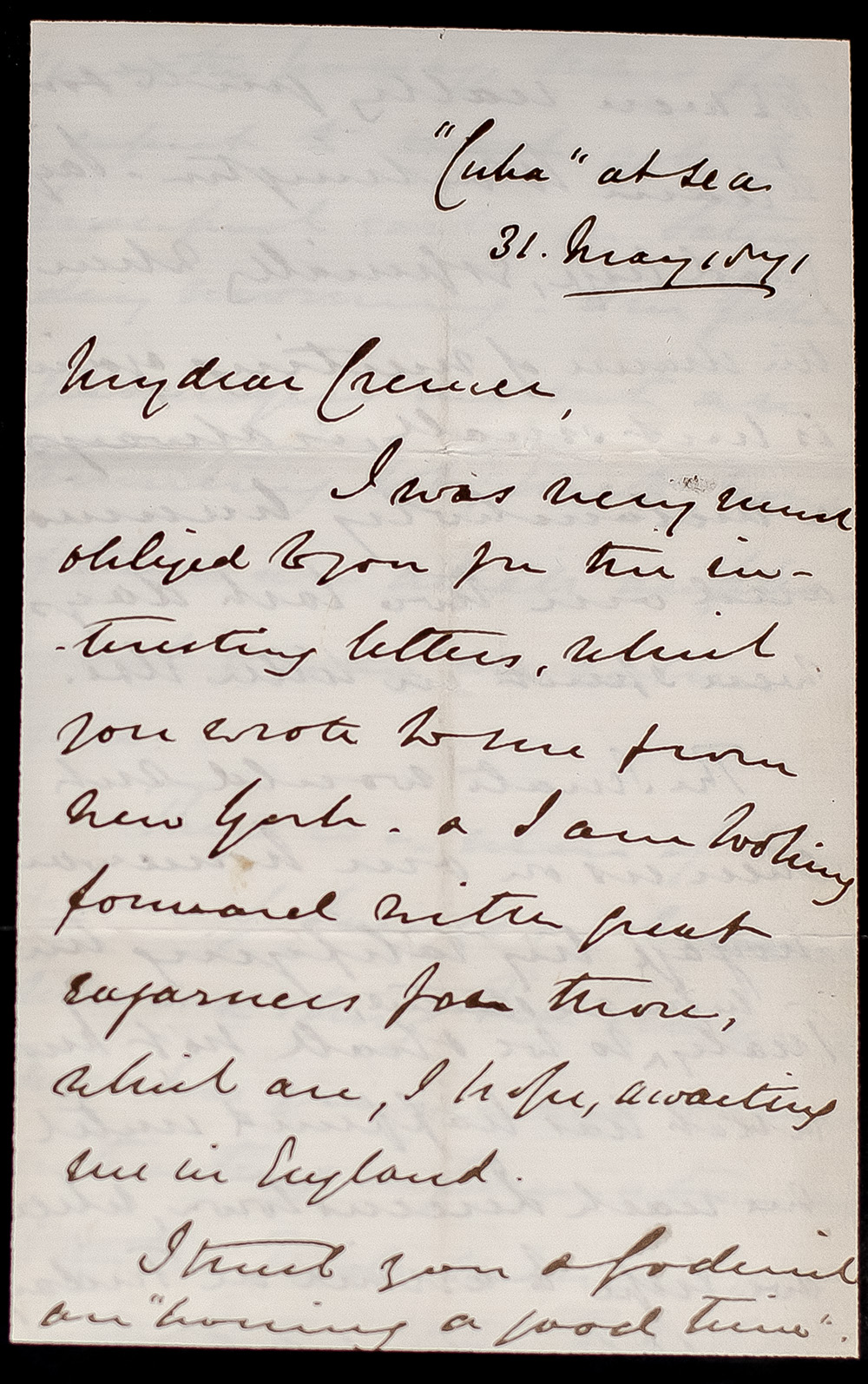 Ulysses S. Grant Treaty of Washington Signed Document Collection.