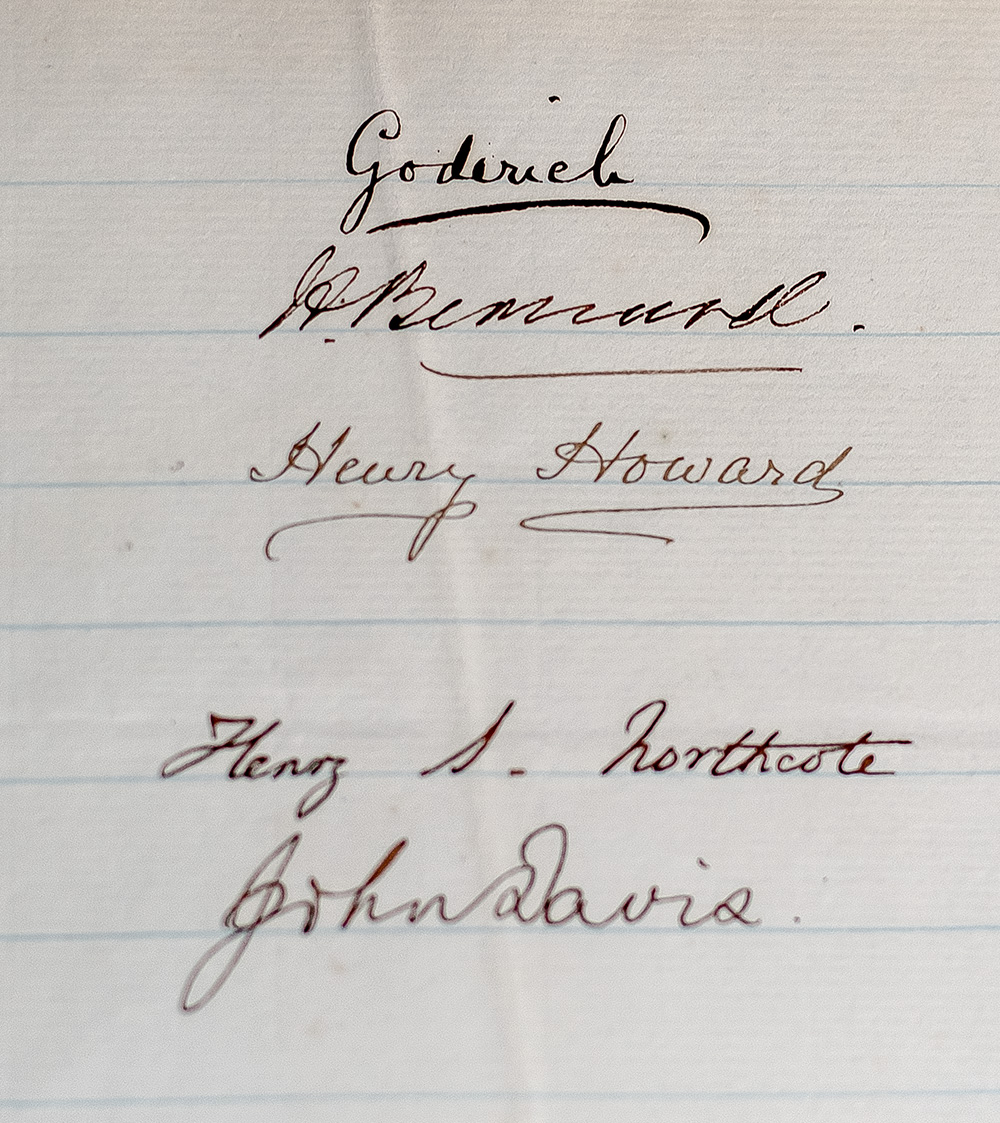 Ulysses S. Grant Treaty of Washington Signed Document Collection.