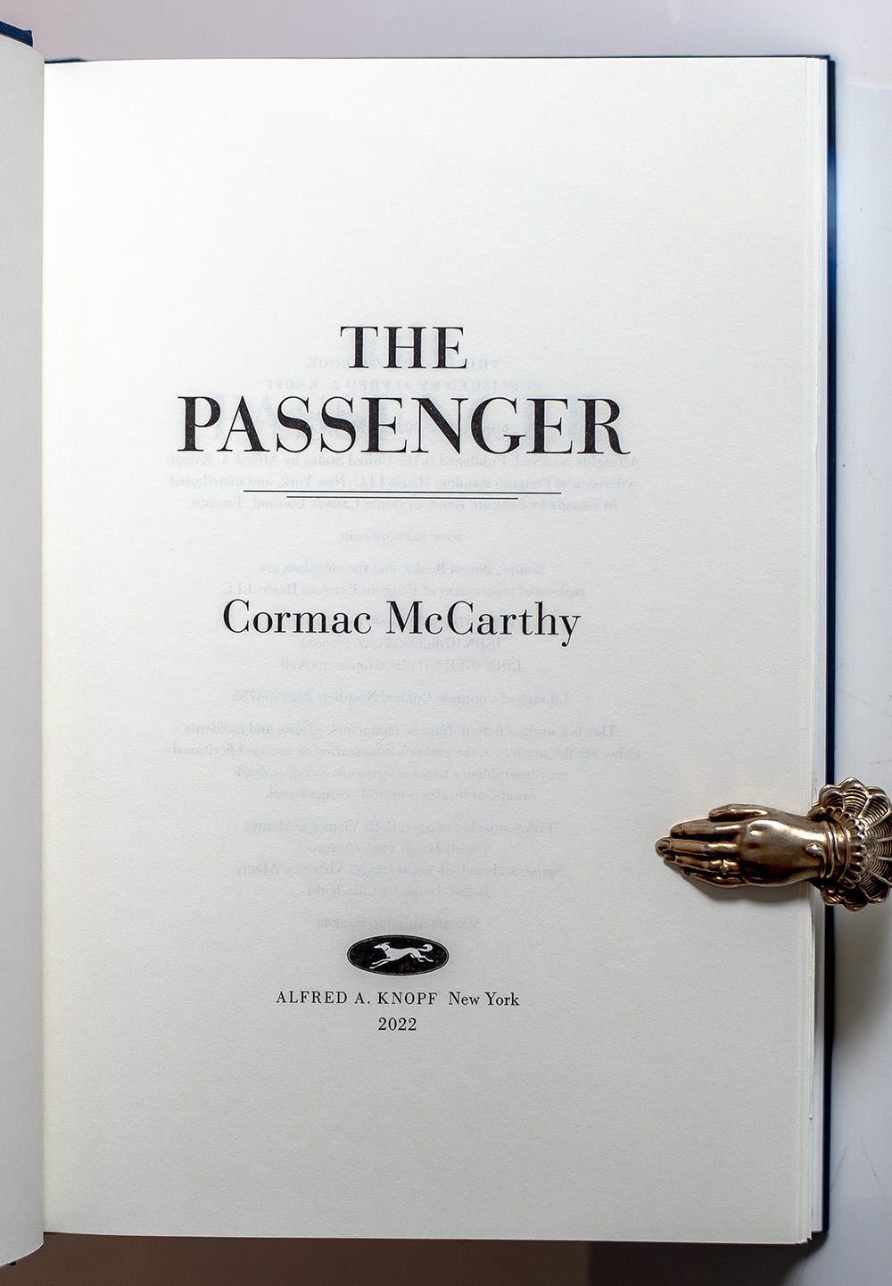 The Passenger and Stella Maris.
