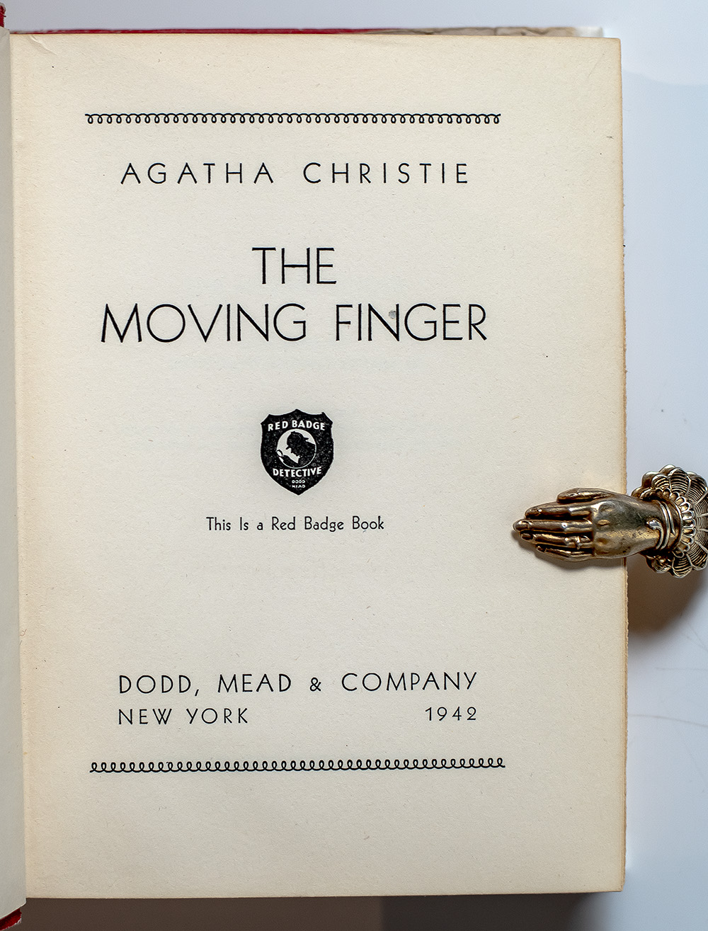 The Moving Finger.