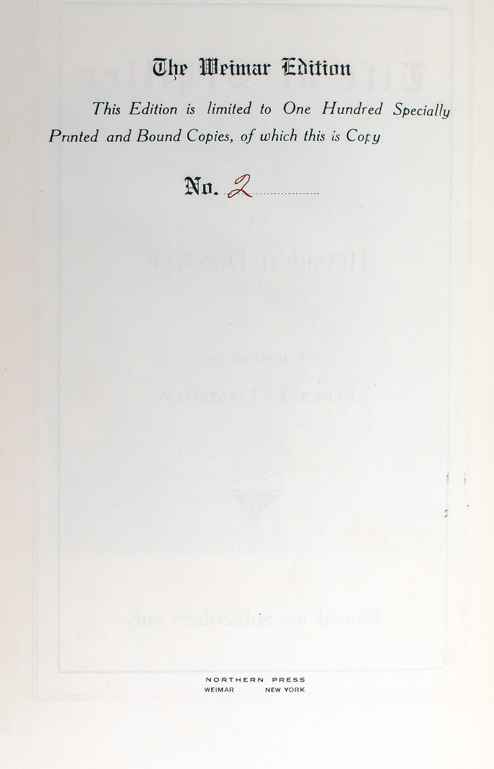 The Works of Friedrich Schiller.